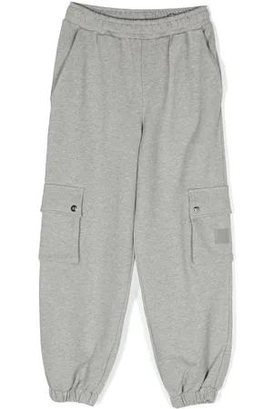 Balmain Pants cargo con parche del logo