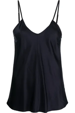 FORTE FORTE Top de tirantes finos con cuello en V