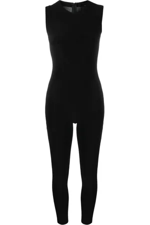 Norma Kamali Jumpsuit con cuello redondo