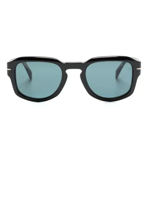 DB EYEWEAR BY DAVID BECKHAM Lentes de sol con armazón cuadrada y micas oscuras