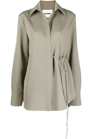 Jil Sander Camisa con moño