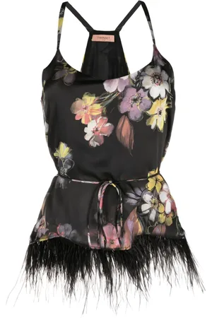 Twin-Set Top con estampado floral