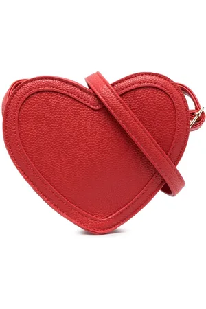 Molo Bolsa de hombro texturizada con forma de corazón