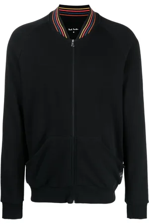 Paul Smith Chamarra con parche del logo y cuello italiano