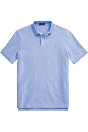 Ralph Lauren Playera tipo polo con logo bordado