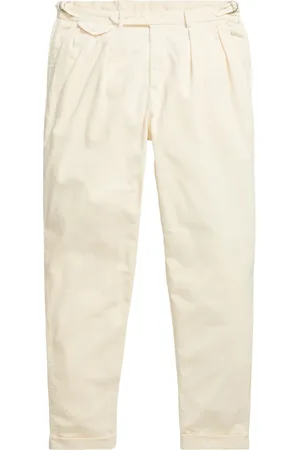 Ralph Lauren Pantalones tapered con tiro medio