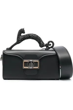Lanvin Bolsa de hombro Pencil Cat con detalles de strass