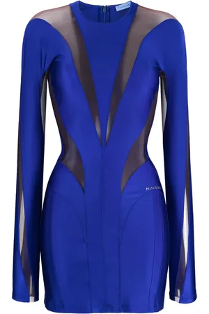 MUGLER Vestido corto Illusion