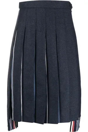 Thom Browne Falda plisada