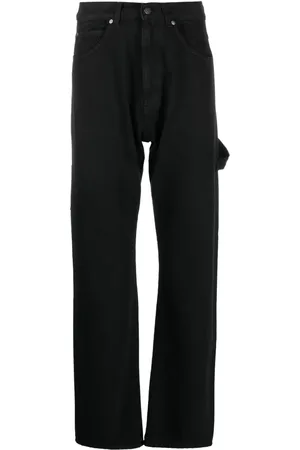 Msgm Jeans rectos con tiro alto