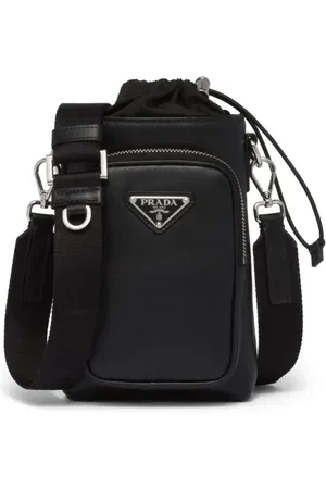 Prada Funda para celular con logo esmaltado