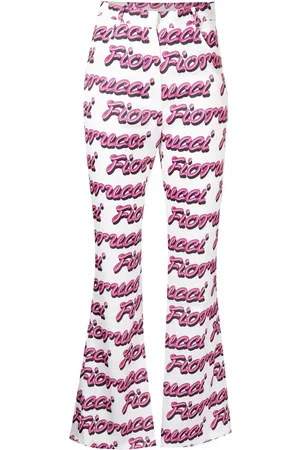Fiorucci Pantalones acampanados con tiro alto