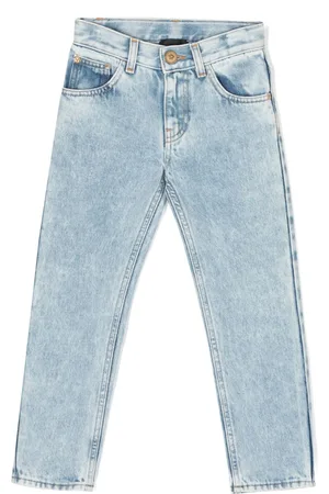 VERSACE Jeans rectos con tiro medio