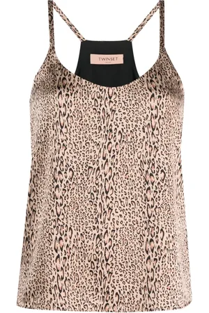 Twin-Set Camiseta con estampado de leopardo