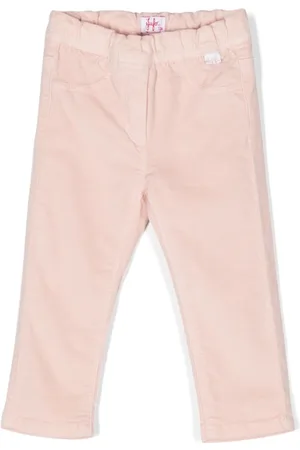 Il gufo Pantalones chinos elásticos con diseño recto