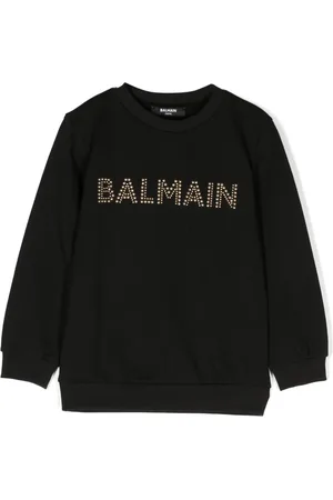 Balmain Sudadera con detalles del logo
