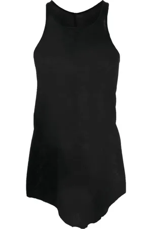 Rick Owens Top con cuello redondo