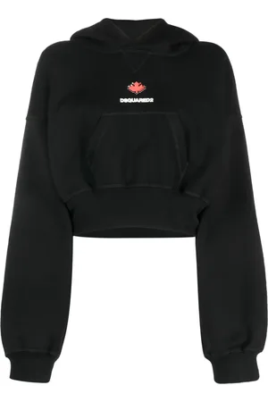 Dsquared2 Hoodie corta con gorra