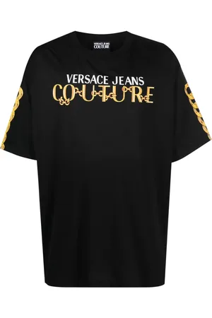 VERSACE Playera con detalle de cadena