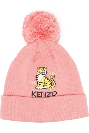 Kenzo Gorro tejido con motivo Tiger