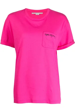 Stella McCartney Playera con logo bordado