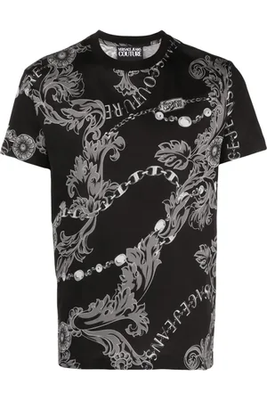 VERSACE Playera con logo estampado