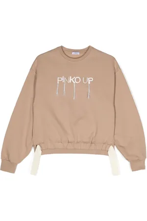 Pinko Sudadera con logo bordado