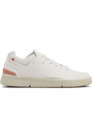 On Running Tenis bajos con perforaciones y logo estampado
