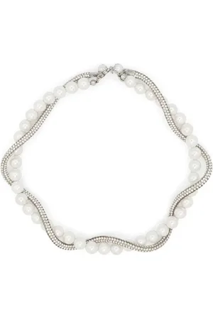 Atu Body Couture Collar de perlas con detalles de cristal