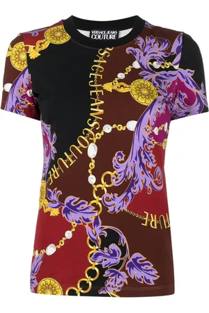 VERSACE Playera con estampado Barocco