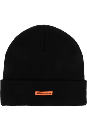 Heron Preston Gorro con etiqueta del logo
