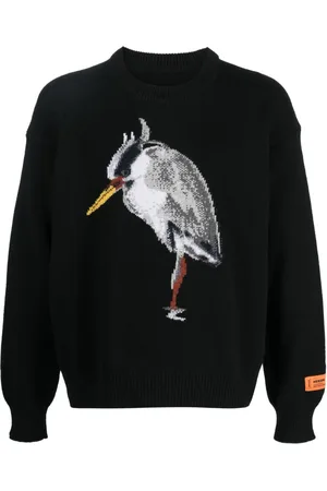 Heron Preston Suéter tejido en intarsia