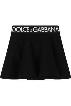 Dolce & Gabbana Falda con logo en la pretina