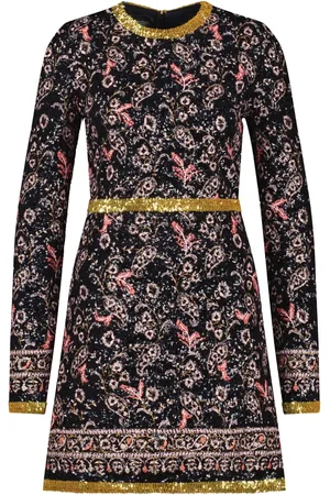 Giambattista Valli Vestido corto Popping Paisley