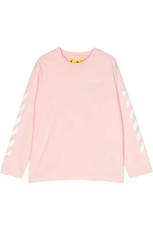 OFF-WHITE Playera manga larga con estampado Arrow
