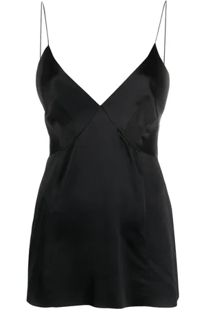 Khaite Top de seda The Grisella