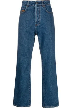 Msgm Jeans rectos con logo bordado