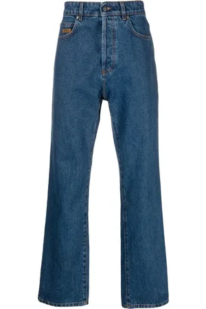 Msgm Jeans rectos con logo bordado