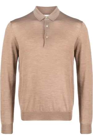 LARDINI Playera tipo polo manga larga