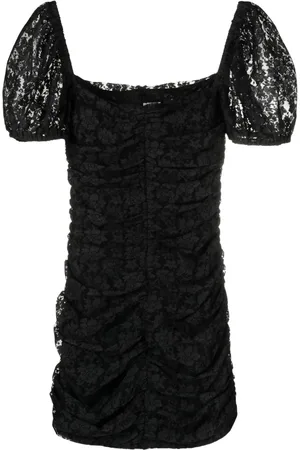ROTATE Vestido corto con mangas farol