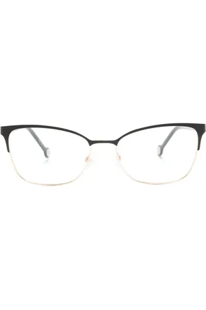Carolina Herrera Lentes con armazón rectangular y logo grabado