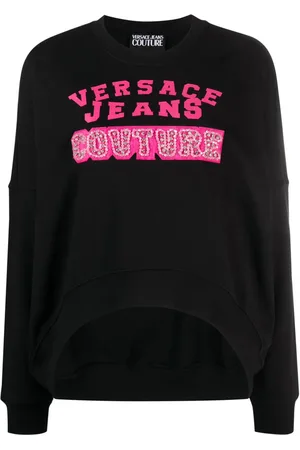 VERSACE Sudadera con logo estampado