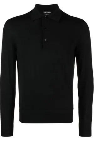 Tom Ford Playera tipo polo manga larga