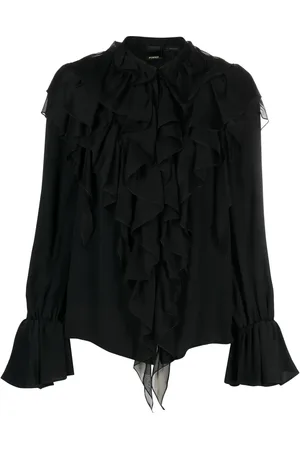Pinko Blusa manga larga con volantes