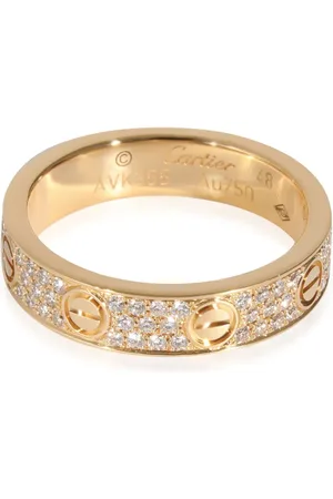 Cartier Anillo Love en oro amarillo de 18kt con diamantes