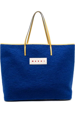 Marni Tote reversible con efecto de fieltro
