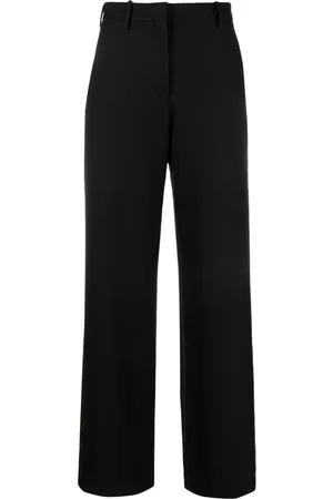 Maje Pantalones acampanados con tiro alto