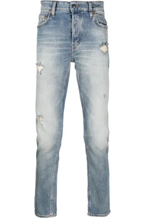 haikure Jeans rectos con efecto lavado