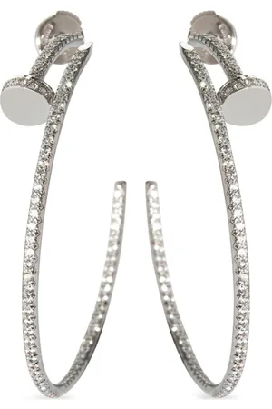 Cartier Arracadas Juste Un Clou en oro de 18kt con diamante