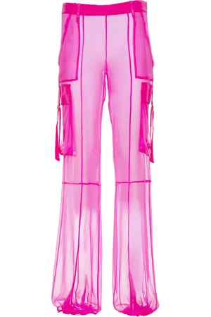 Retrofete Pantalones de seda Viviane